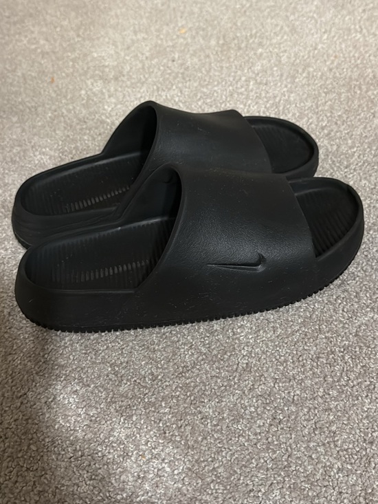 Nike Other - Nike Men’s Black Slide Sandals with Raised Swoosh